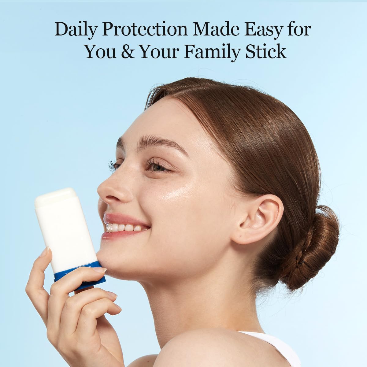 ROUND LAB Stick solaire SPF50 pour visage et corps, protection pratique.