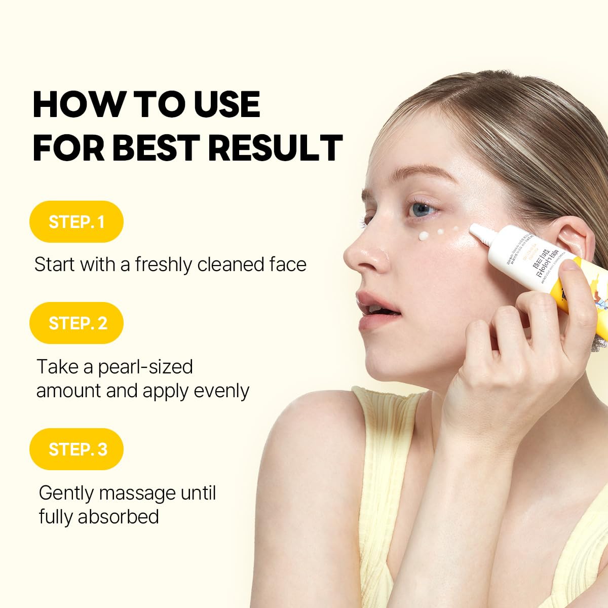 ROUND LAB Vita Niacinamide Crème - Routine quotidienne matin et soir sans lourdeur.