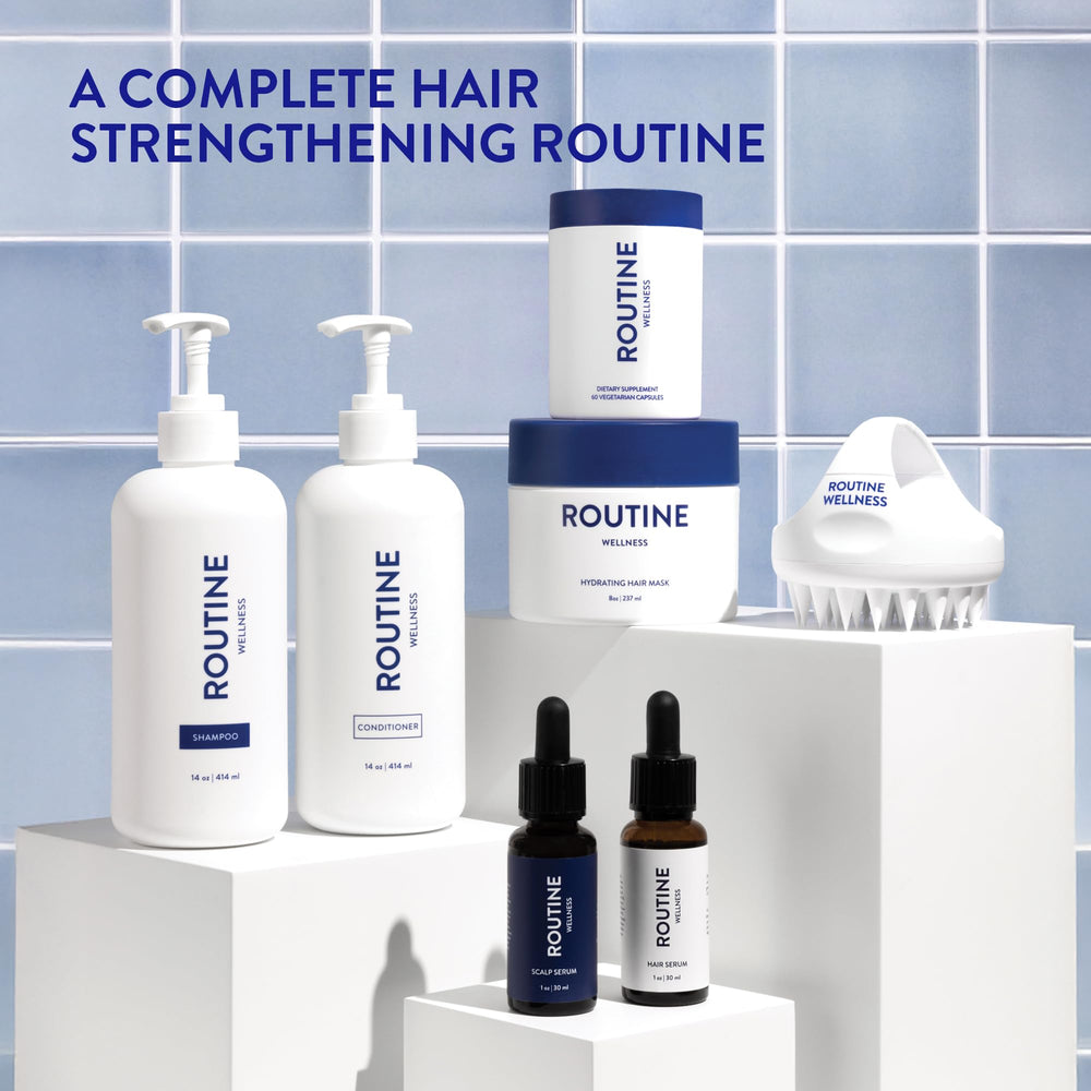 Routine Wellness Application facile; masse du cuir chevelu favorise un moment de soin.