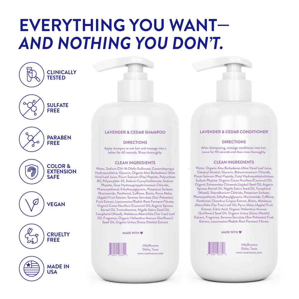 Routine Wellness: emballage recyclable pour une routine durable.