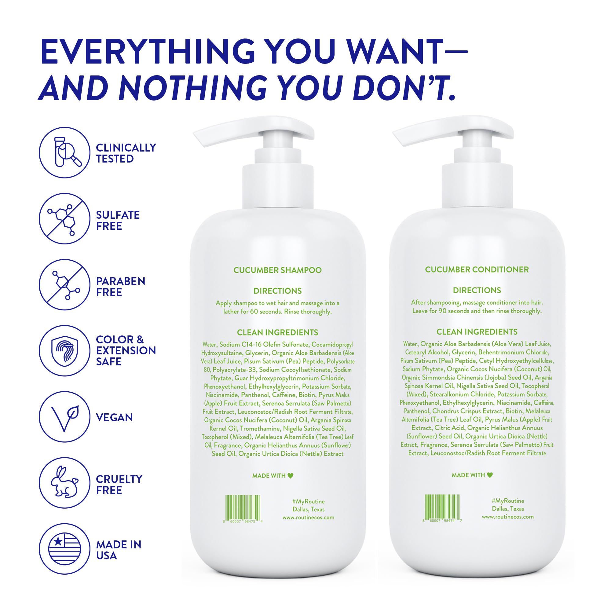 Routine Wellness Parfum Frais: expérience sensorielle agréable après chaque lavage.