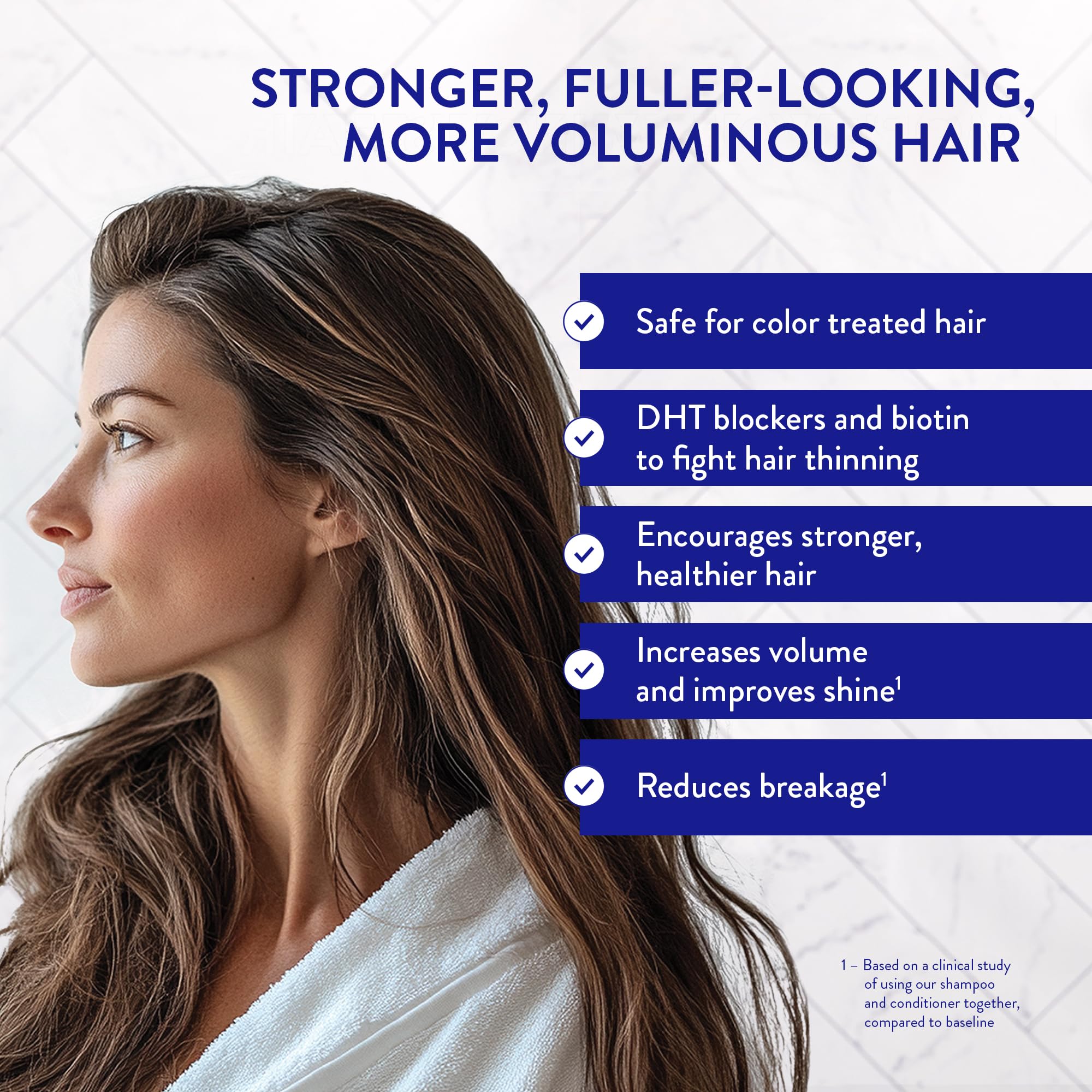 Routine Wellness Shampoing anti-affinement, texture-cremeuse, lavage nourrissant sans sulfates