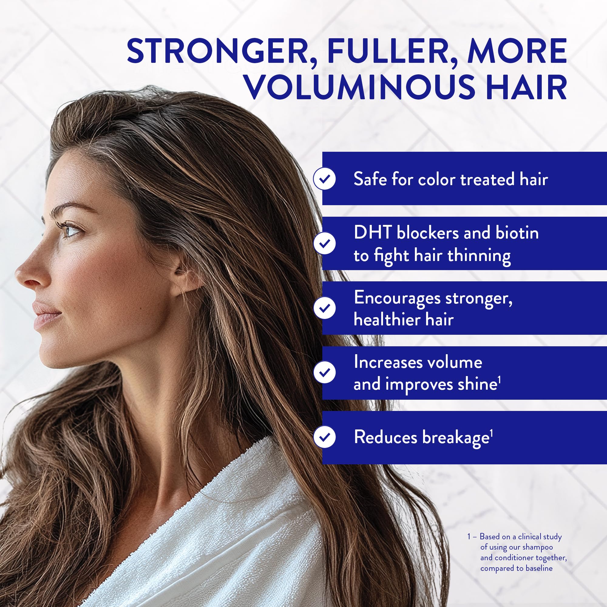 Routine Wellness Shampoing, biotine et huile d'argan et ortie pour nourrir.