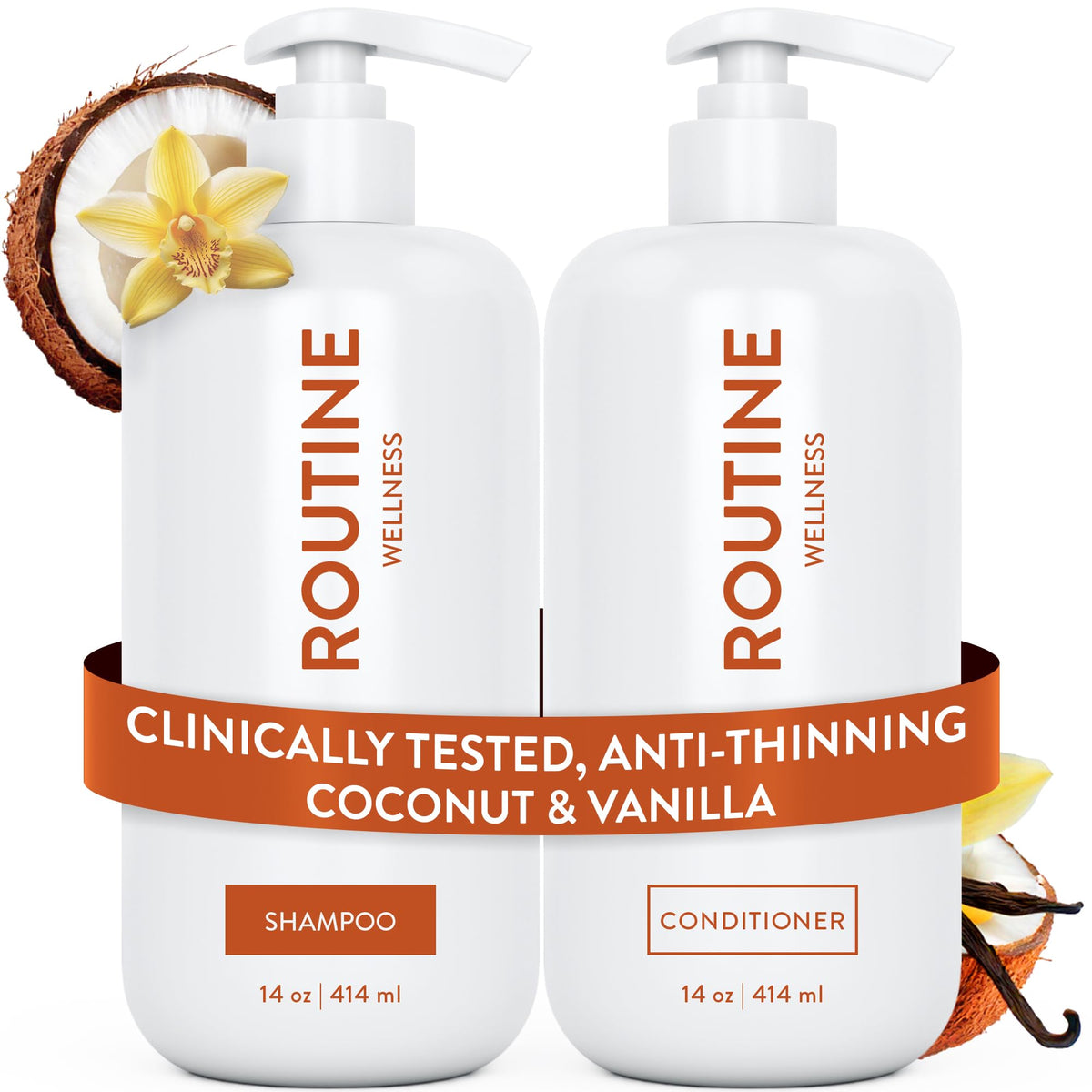 Routine Wellness Shampoo bouteille — volume et douceur dès le lavage