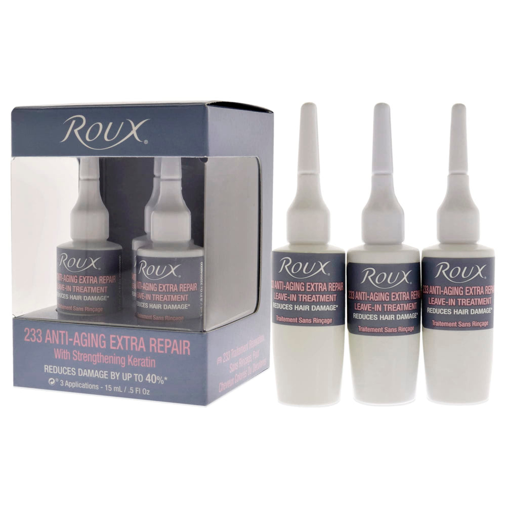 Roux 233 Anti-Âge Extra Repair – Cheveux colorés, porosité améliorée et éclat renouvelé.