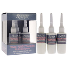 Roux 233 Anti-Âge Extra Repair – Complexe vitalité instantanée, vitamines et antioxydants pour une brillance retrouvée.