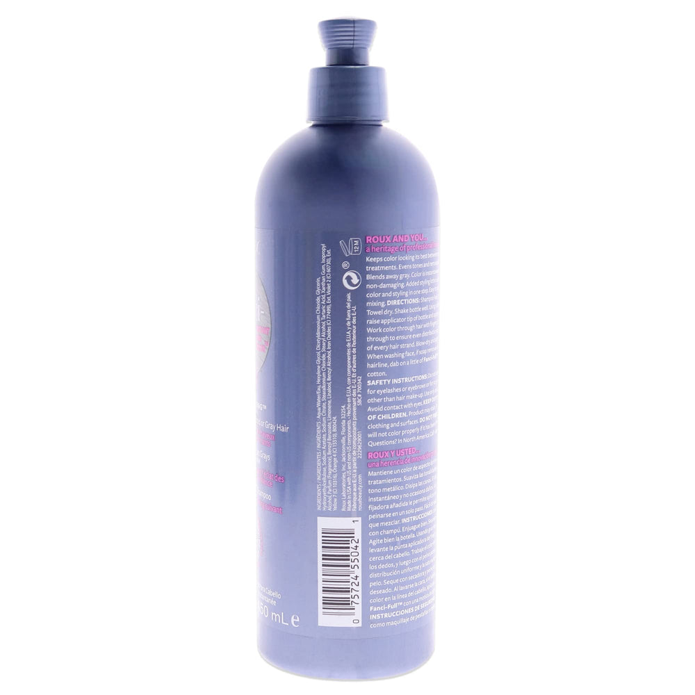 Roux Fanci-Full, cheveux après rinçage, résultats temporaires faciles à entretenir.