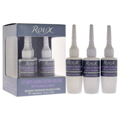 Roux traitement collagene application cheveux pour volumiser en douceur