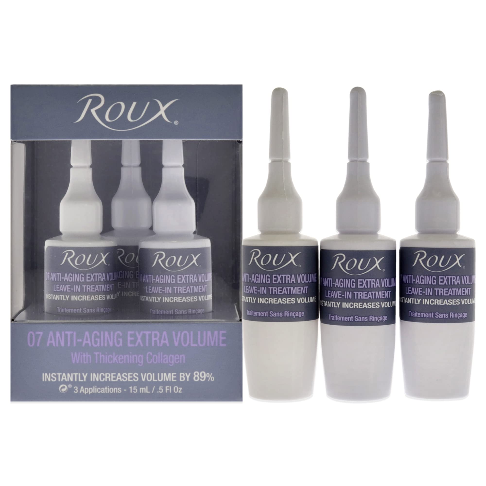Roux traitement collagene sans rinçage emballage élégant et pratique