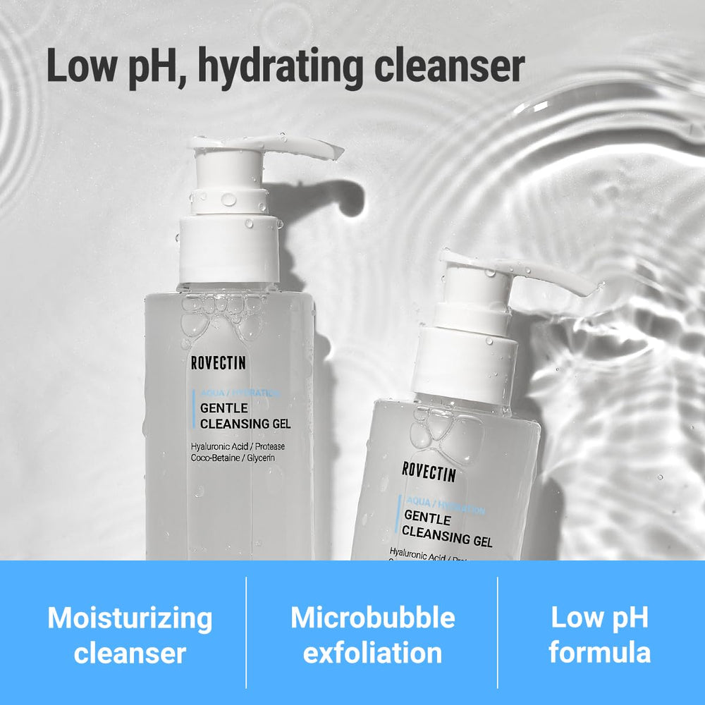 Texture mousse légère du gel nettoyant, purifie sans tirer la peau.