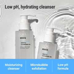 Texture mousse légère du gel nettoyant, purifie sans tirer la peau.