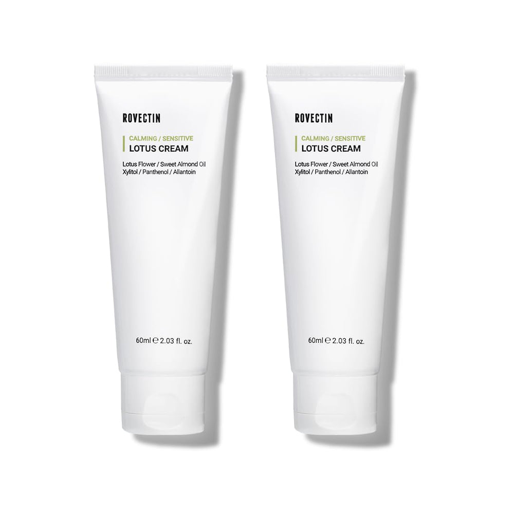 ROVECTIN Crème Lotus Eau Bouteille hydratation légère pour peau mixte