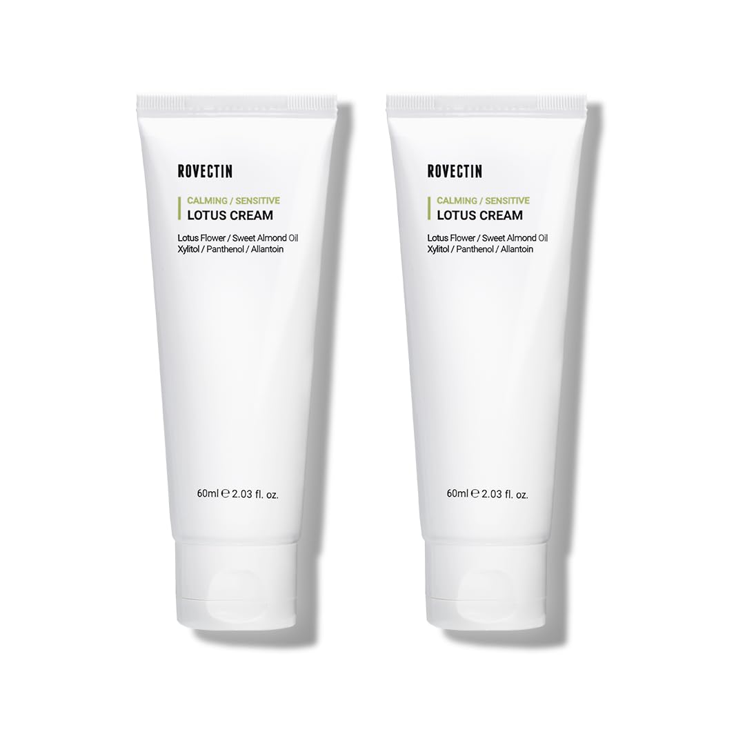 ROVECTIN Crème Lotus Eau Bouteille hydratation légère pour peau mixte