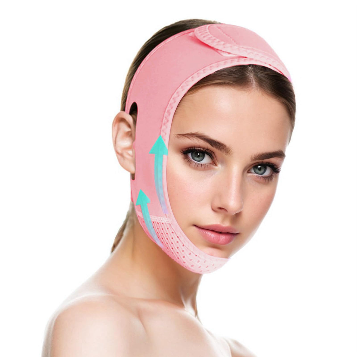 Bandeau ROWMATE lifting ligne-V pour dormir, soutien confortable.