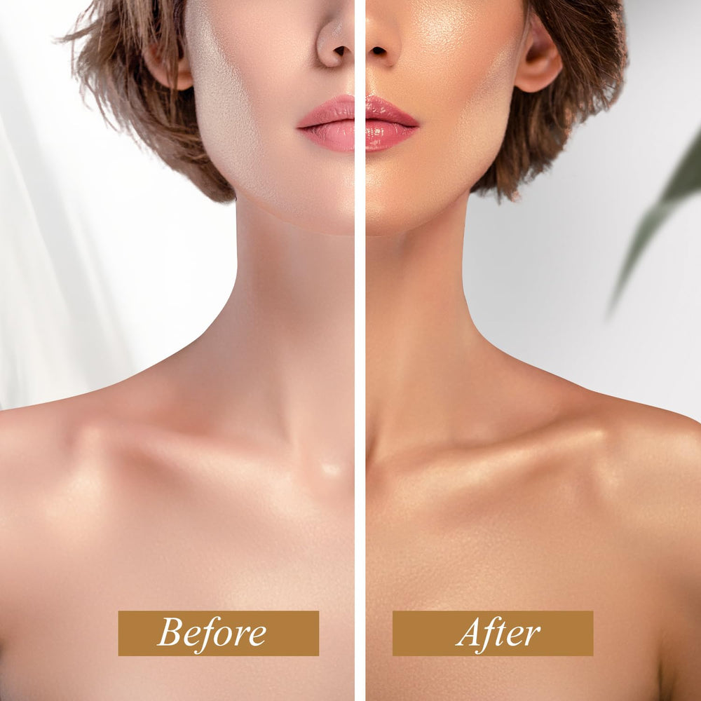 Roxanne Rizzo Bronze Glow sensation fraîche idéale après la douche