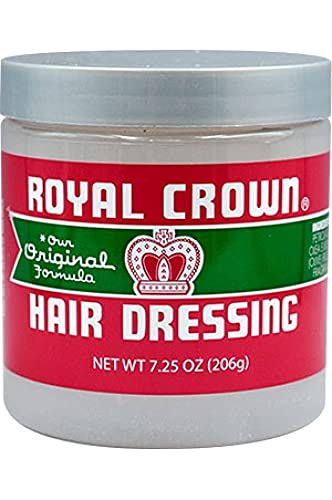 Soin coiffant Royal Crown, bouteille prête à l’emploi, brillance naturelle.