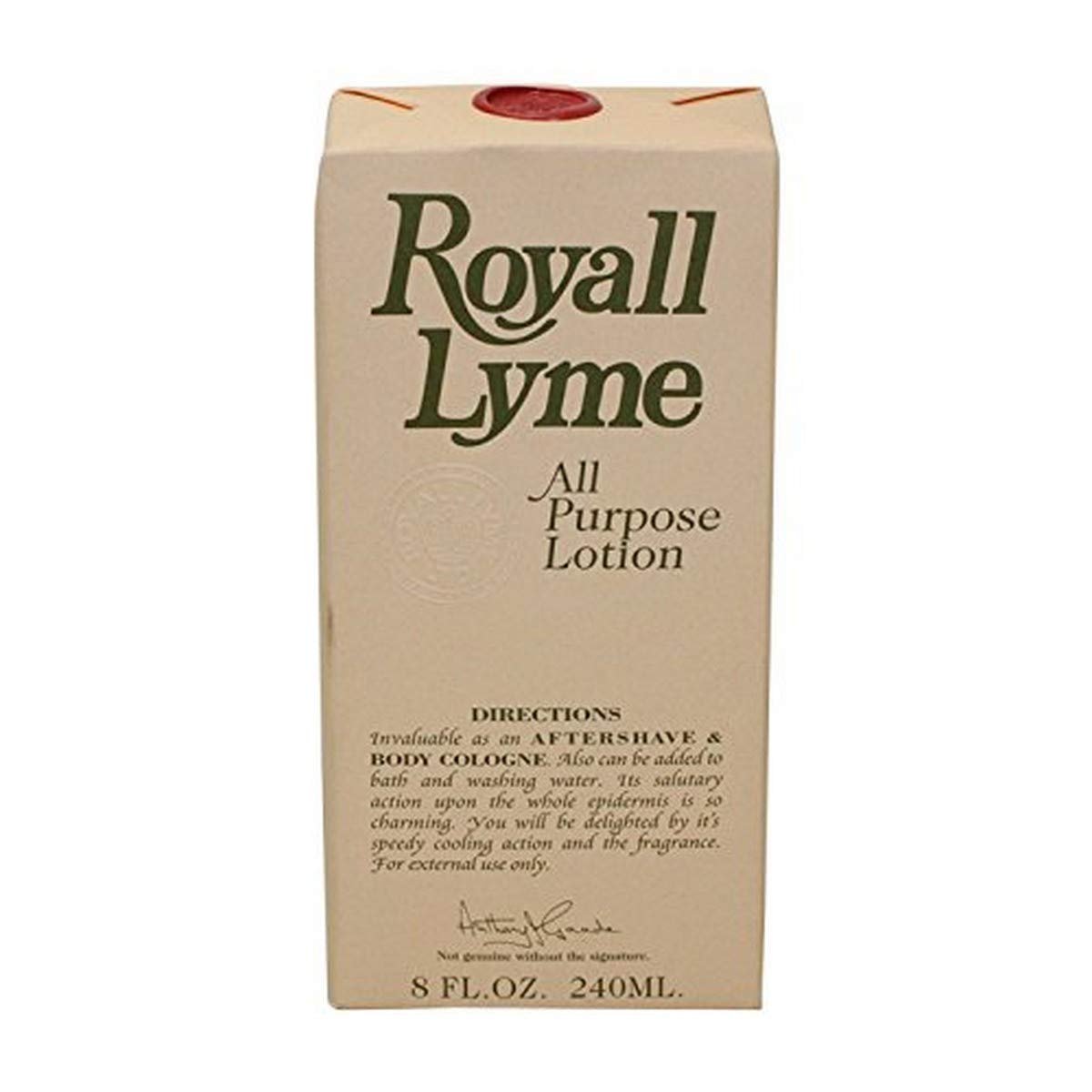 Royall Lyme Aftershave Lotion, flacon élégant, parfum masculin idéal pour les occasions romantiques