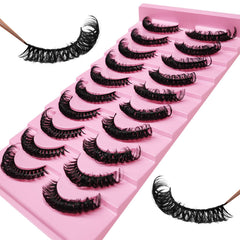 Cils Royaomis faux mink naturels 15mm pour un look discret