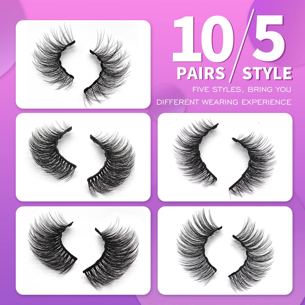 Cils Royaomis d’aspect naturel, adaptés à plusieurs occasions.