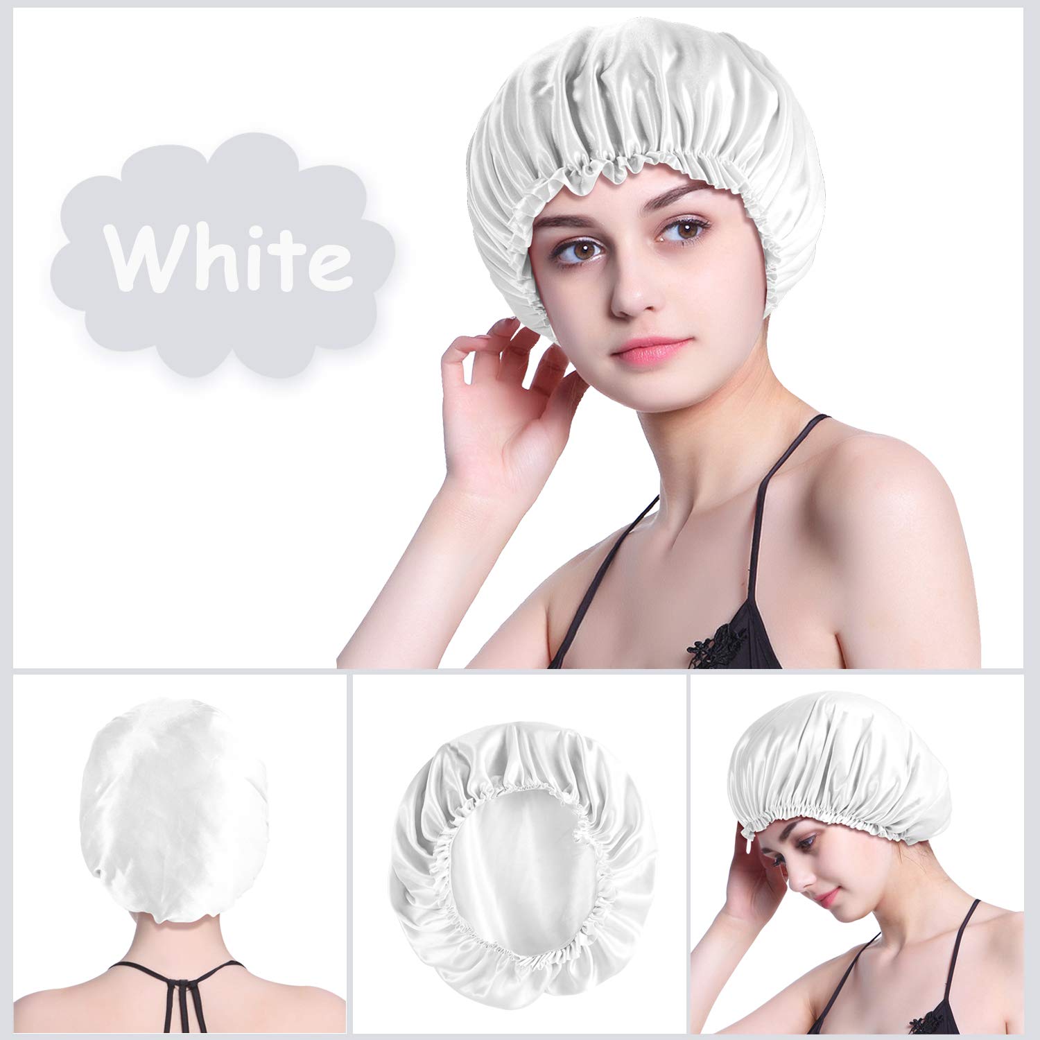 ROYBENS cadeau idéal bonnet satin pour anniversaire ou fête