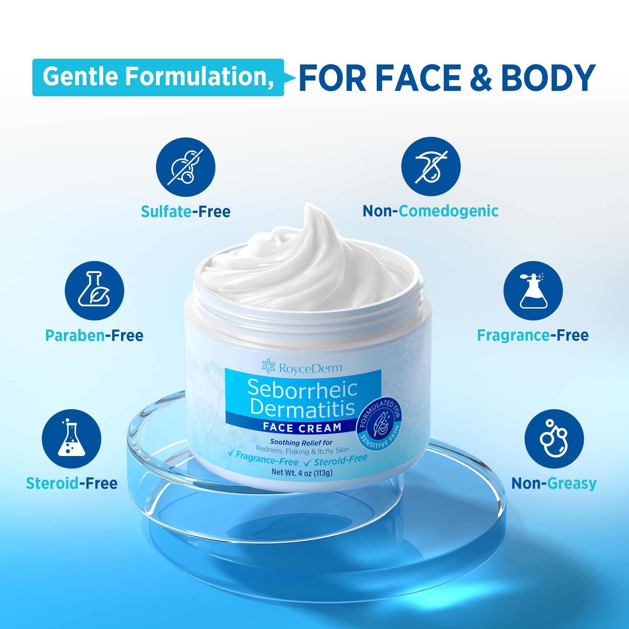 Roycederm Application Quotidienne Visage – facilite la routine soin.