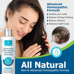 Roycederm Shampoo Massage-Cuir-Chevelu: massage apaisant soulage les démangeaisons.