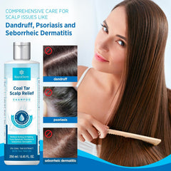 Roycederm versement-shampoing goudron; application précise pour traitement ciblé.