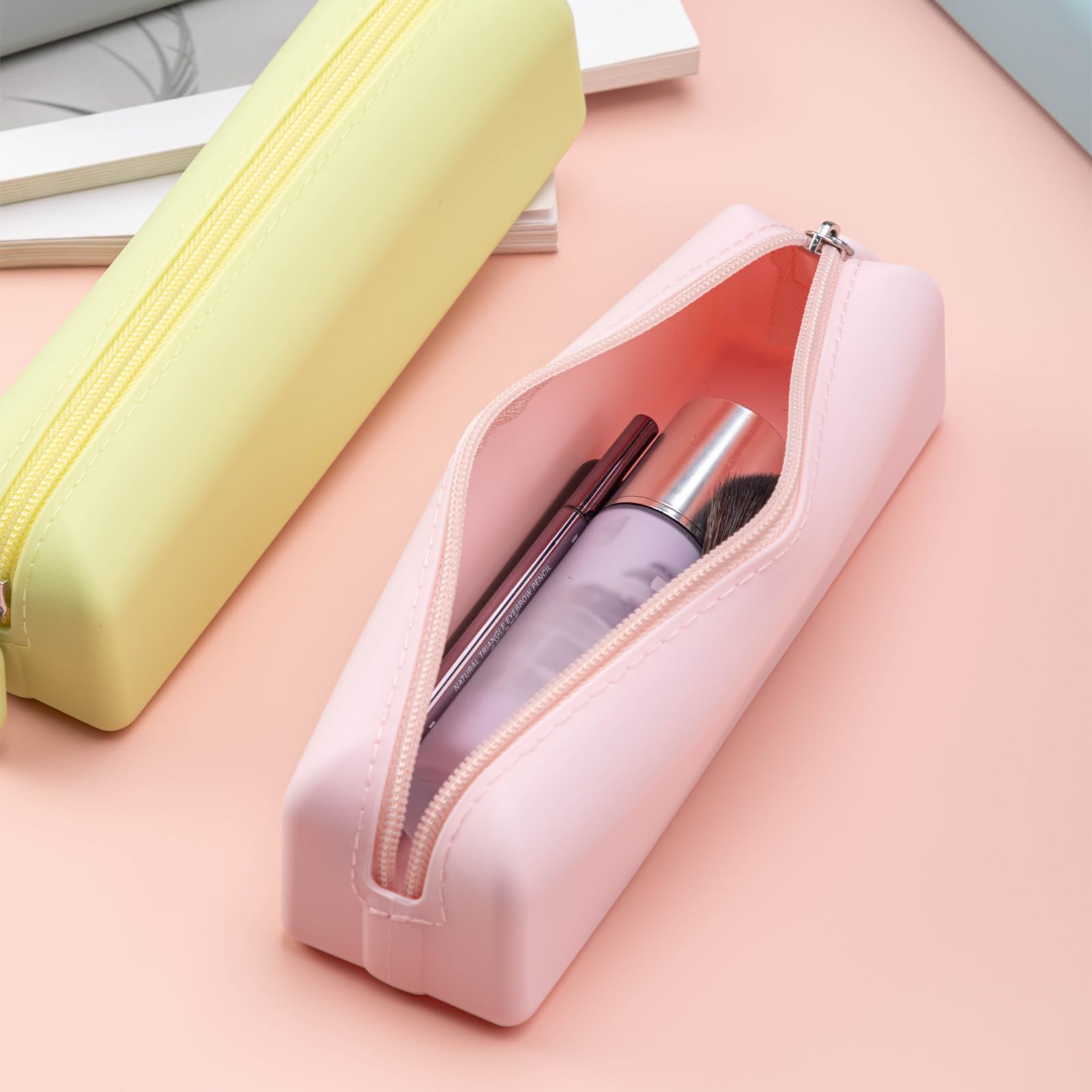 RSRSLEII étui pinceaux micro-compact voyage: idéal pour petites trousses beauté.