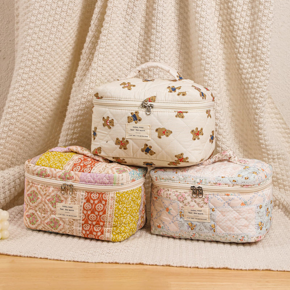RSRSLEII organisation quotidienne, pochette légère et lavable pour votre trousse beauté