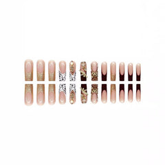 Ongles acryliques RTKHFZE longs et carrés offrant une finition soignée et durable.