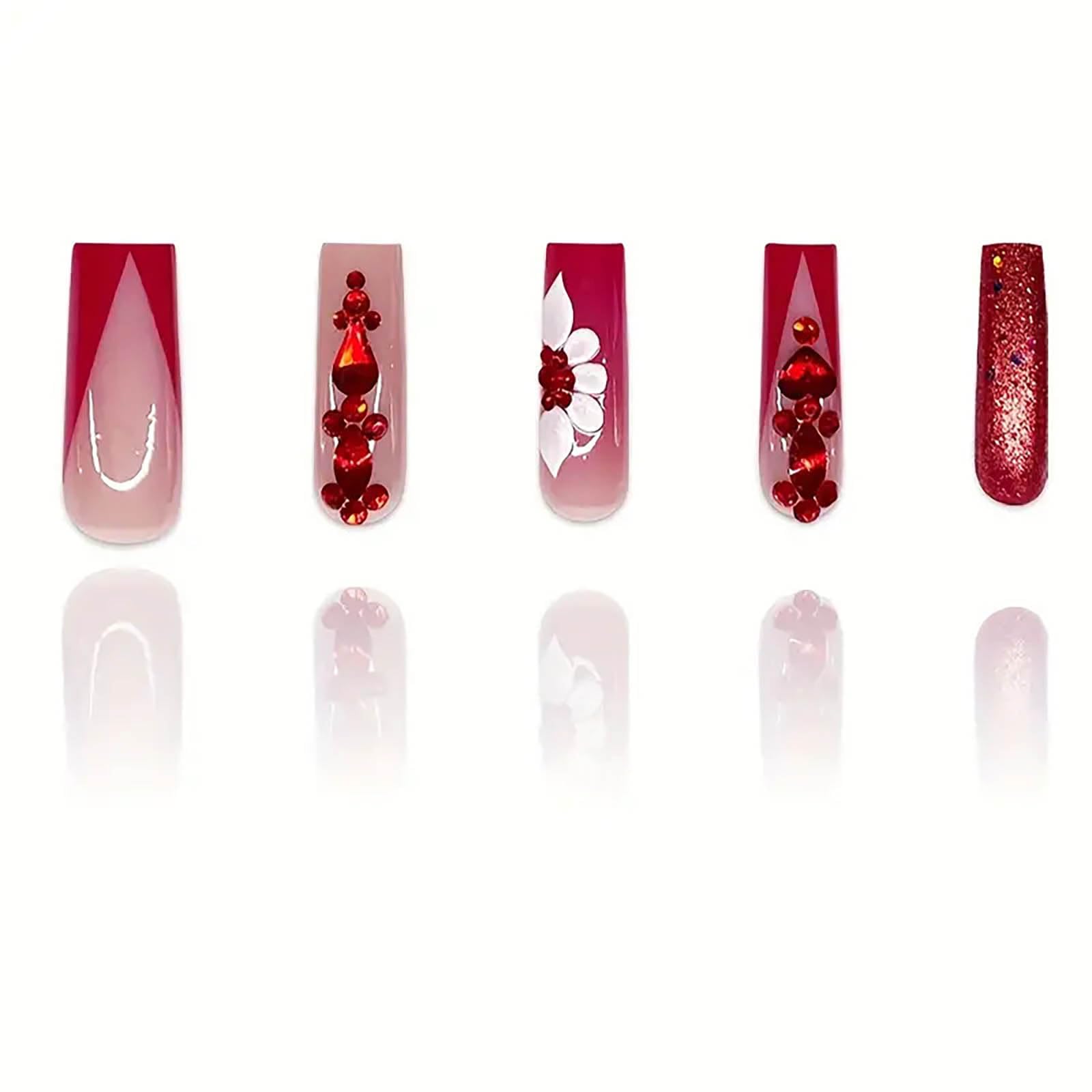 RTKHFZE: 24 ongles avec 12 tailles pour ajustement personnalisé.