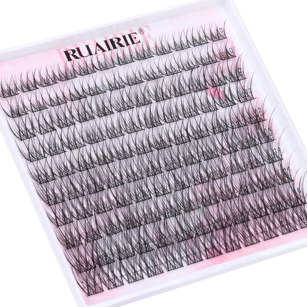 Ruairie application DIY cils en grappes, pose rapide à domicile