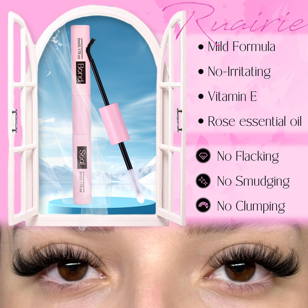 Ruairie flacon-colle douce adaptée aux yeux sensibles.