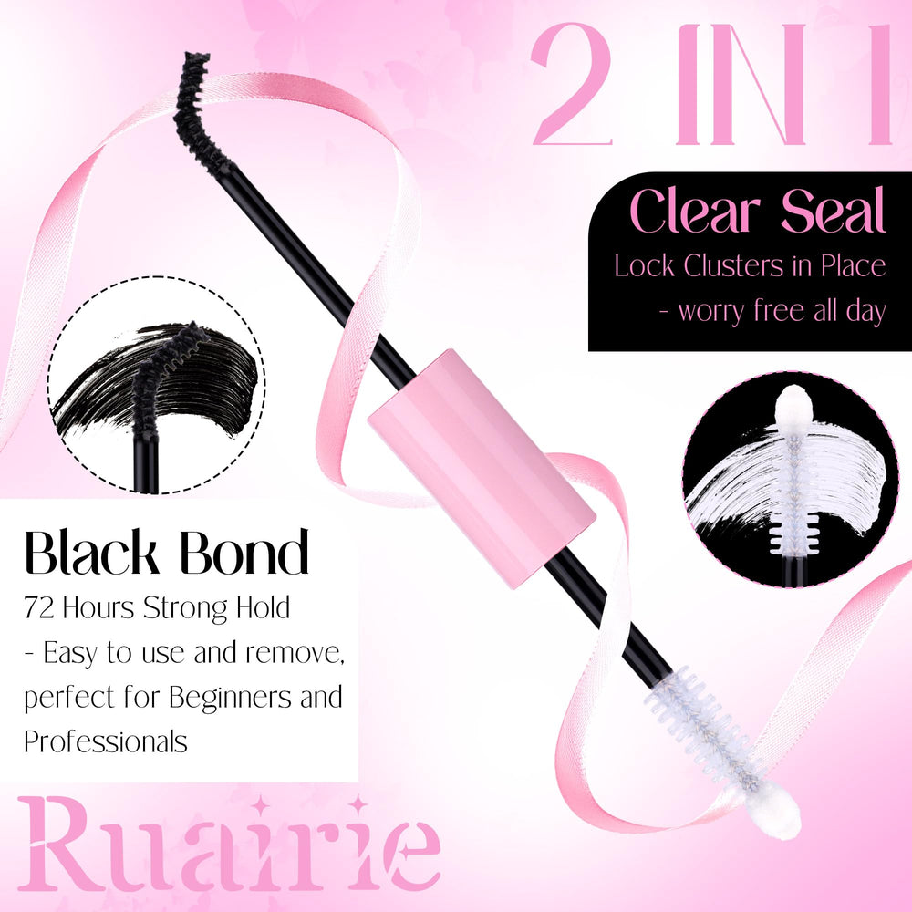 Ruairie brosse applicatrice noire pour une pose rapide et propre.