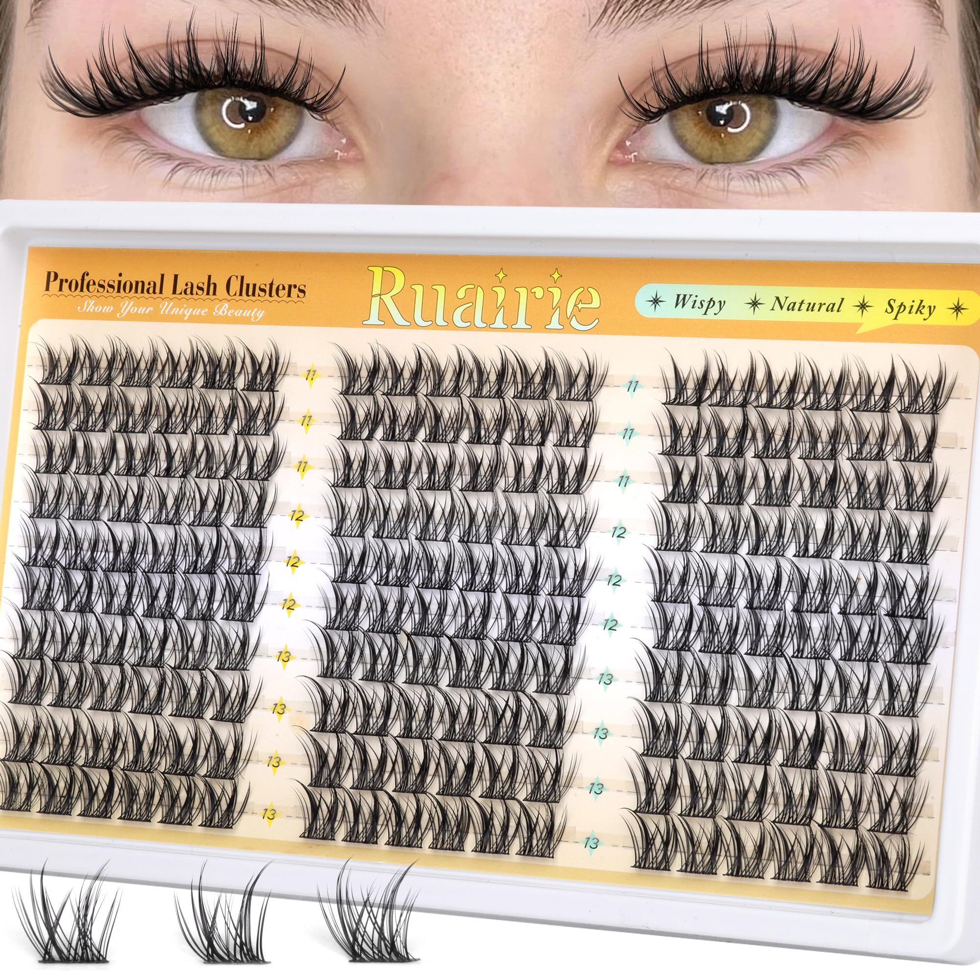 Ruairie Manga Lash: grappes distinctes pour un regard agrandi.