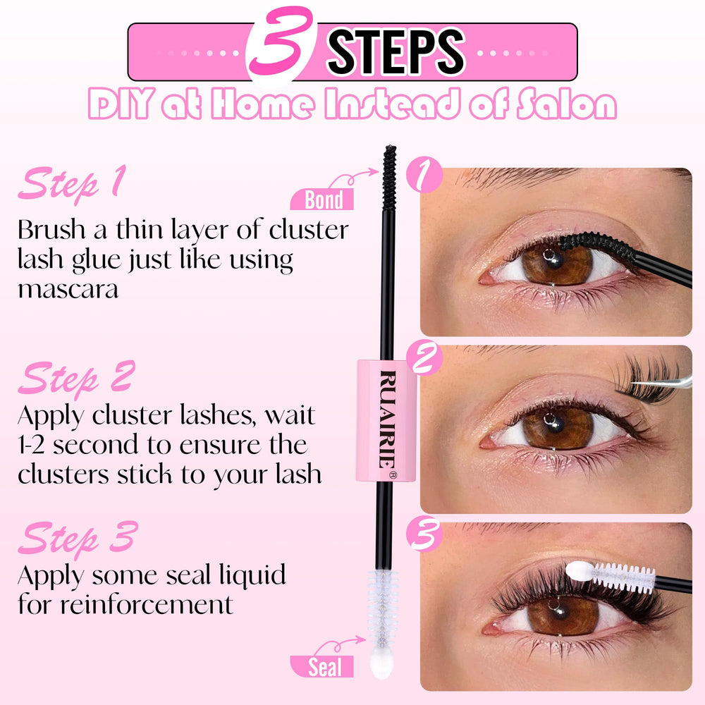 Formule douce Ruairie adaptée aux yeux sensibles pour éviter l'irritation.