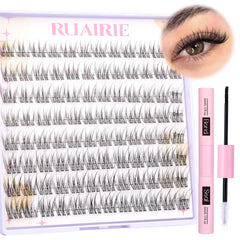 Kit Ruairie pour extensions de cils effet plume, 96 pièces prêt à poser