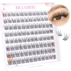 Ruairie Lash Clusters, effet plume 9-11 mm pour un regard naturel.