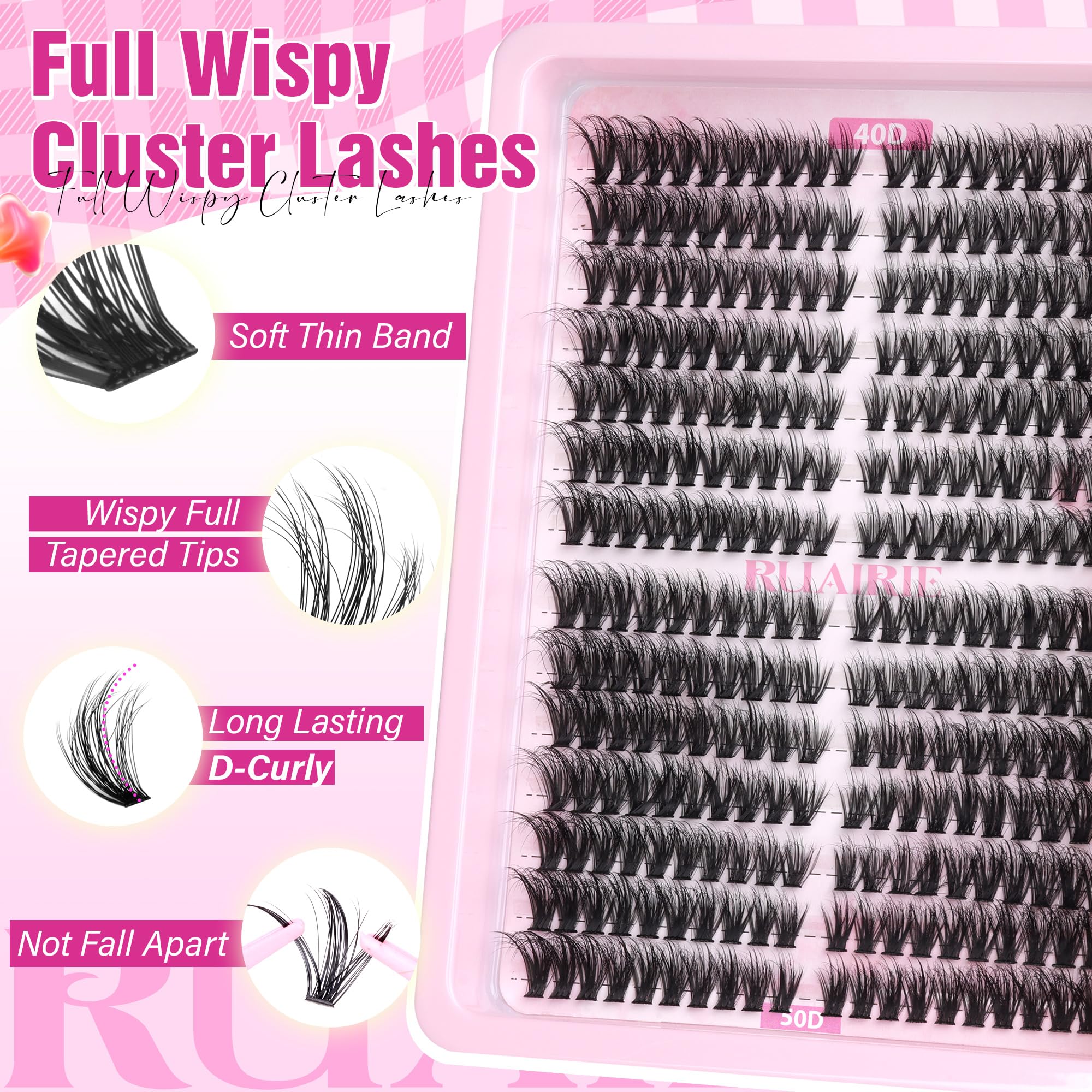 Ruairie scellant cils clair 5 ml pour la tenue des grappes.