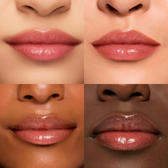 Applicateur silicone précis sur le baume Ruby & Millie pour une application nette.
