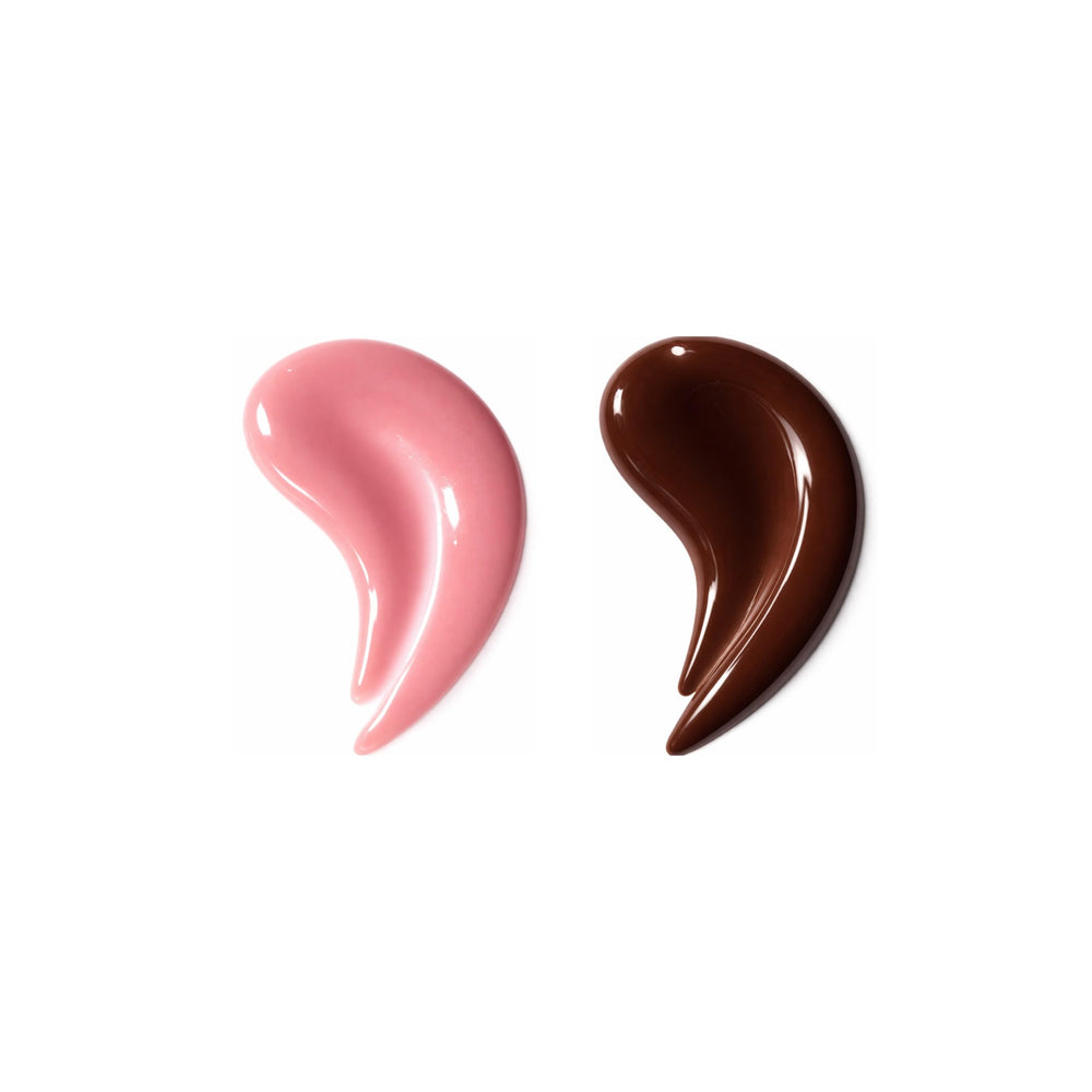 Teinte Bow & Coffee de Ruby et Millie, brillance naturelle des lèvres