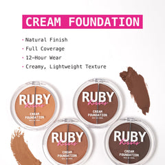 Échantillon de teinte Ruby Kisses 3D Face Creator pour tester la couvrance