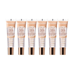 Ruby Kisses Broadway Vita-Lip Gloss, bouteille transparente prête pour l'usage quotidien.