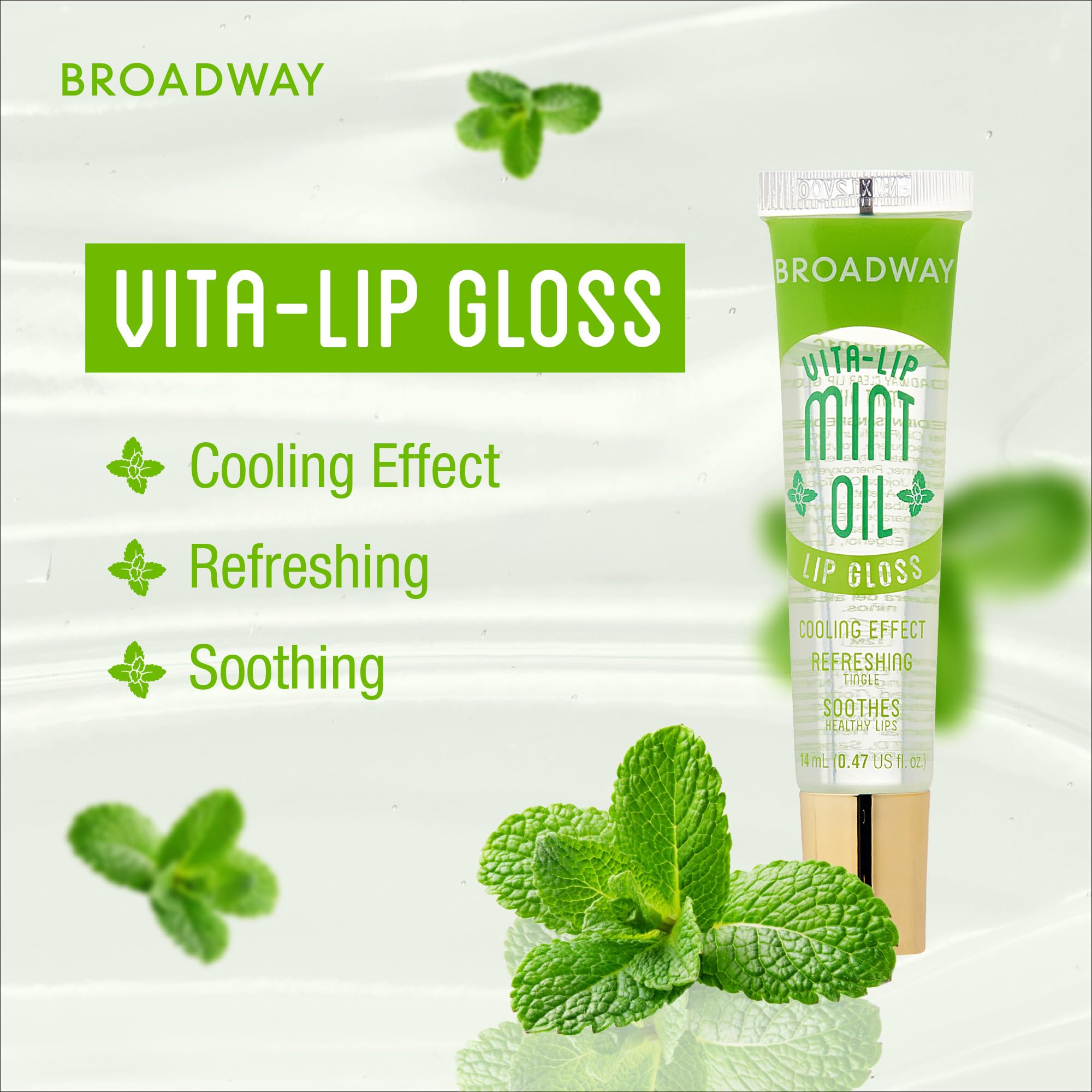 Ruby Kisses Broadway Vita-Lip gloss coco, texture douce et fini clair.