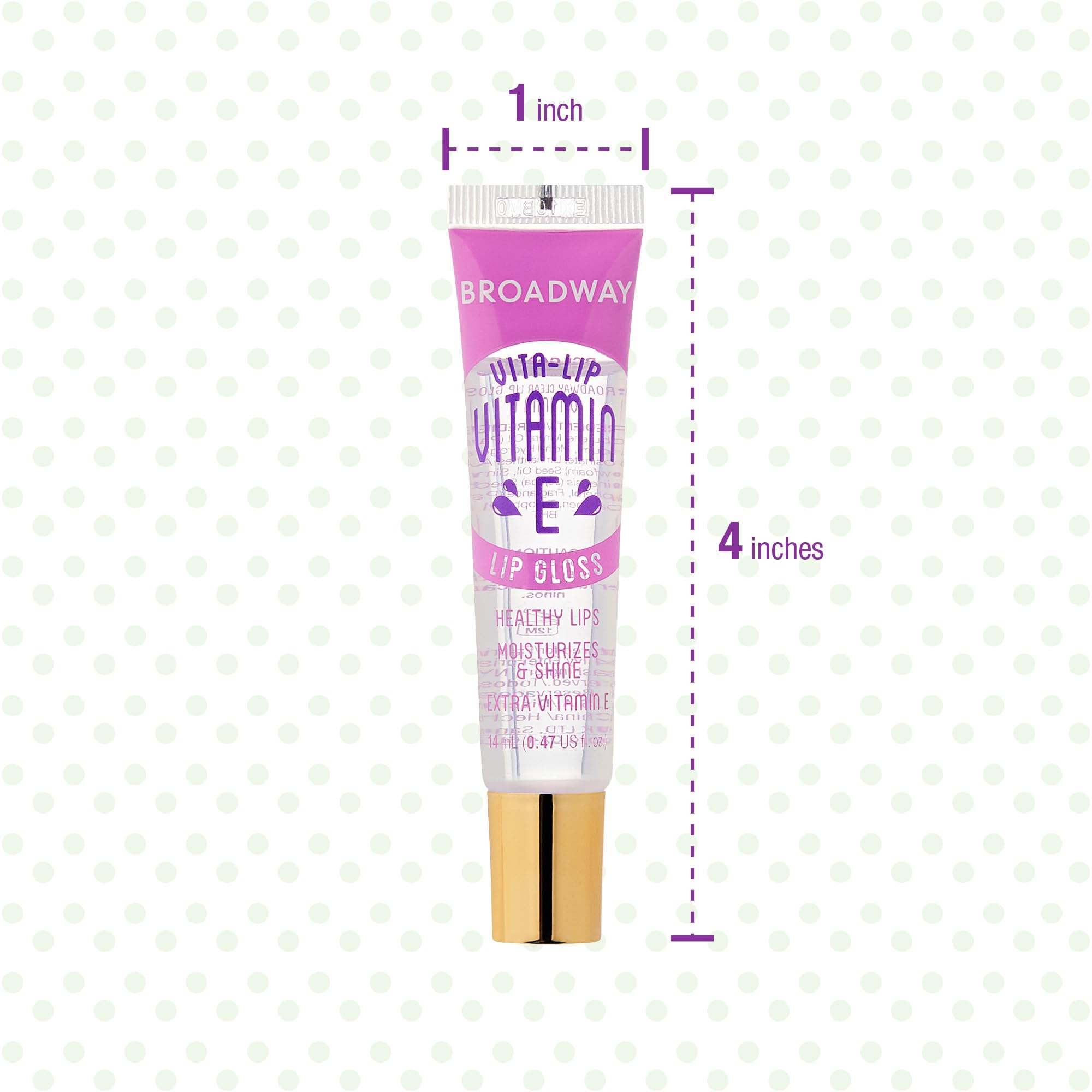 Ruby Kisses Broadway Vita-Lip gloss fini haute brillance longue tenue