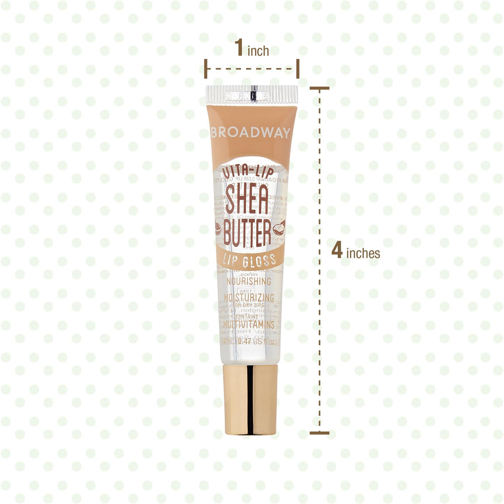 Ruby Kisses Broadway Vita-Lip Gloss, formulation enrichie en vitamines pour levres.