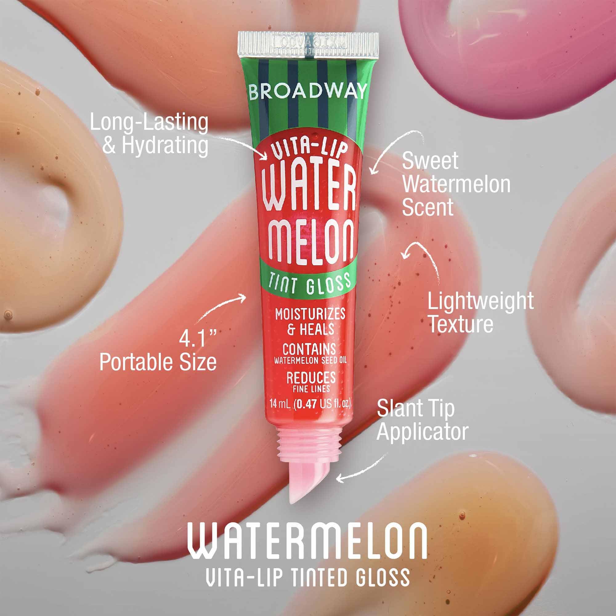 Ruby Kisses Broadway Vita-Lip gloss pink-subtil, couleur discrète et fini brillant durable.