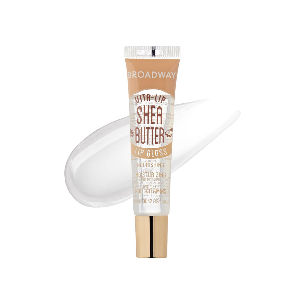 Ruby Kisses Broadway Vita-Lip Gloss, sensation legere et voile lumineux.