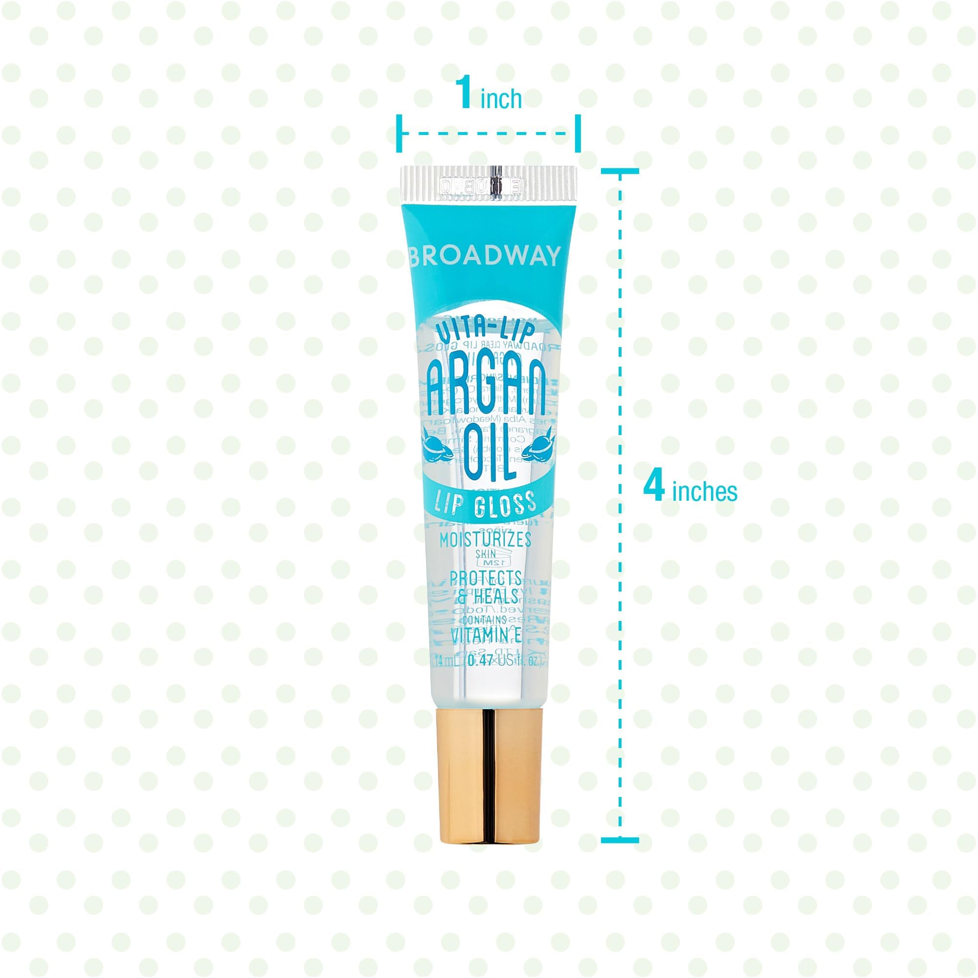 Ruby Kisses Broadway Vita-Lip Gloss format-gel: application fluide et rapide.