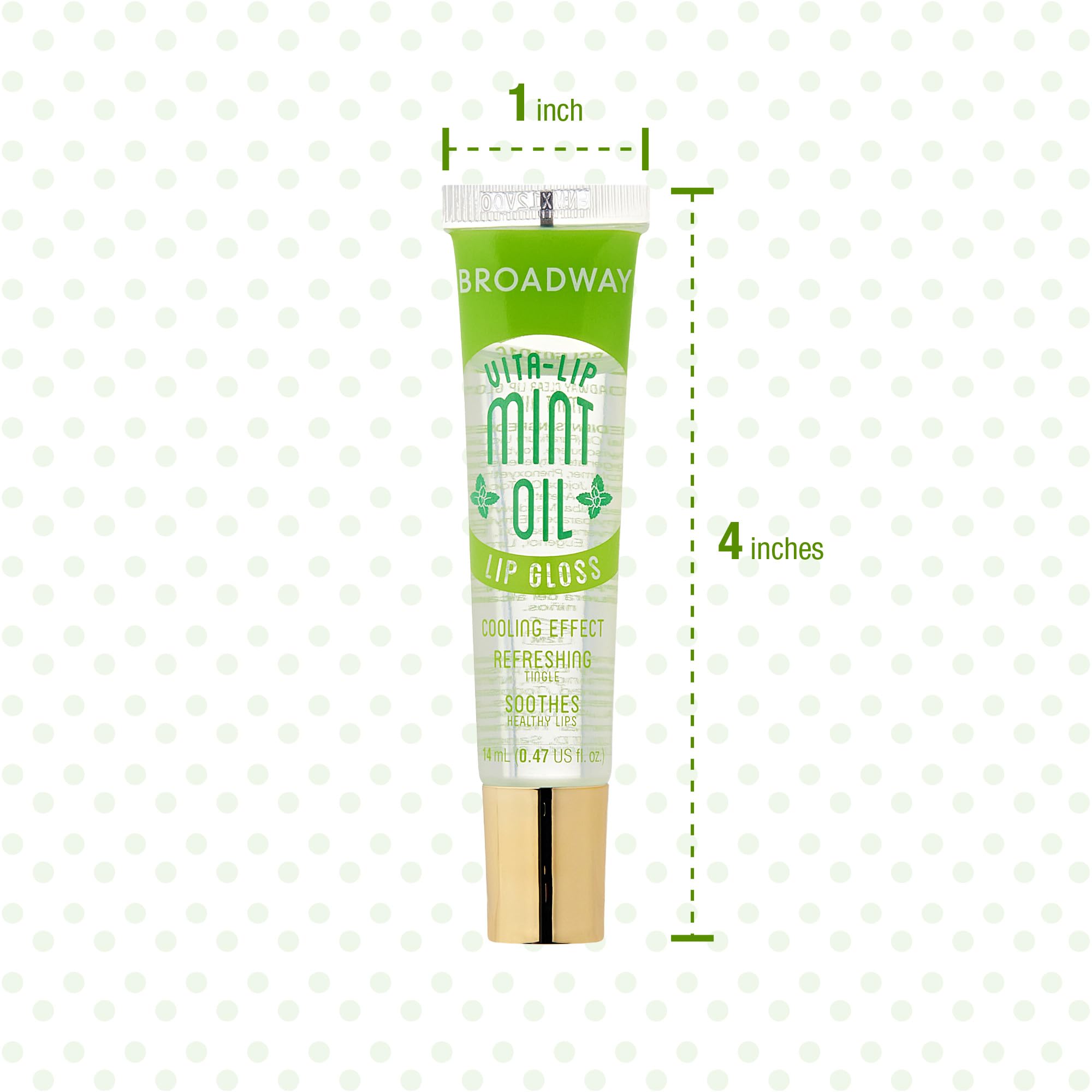 Ruby Kisses Broadway Vita-Lip gloss longue tenue, éclat qui dure toute la journée.